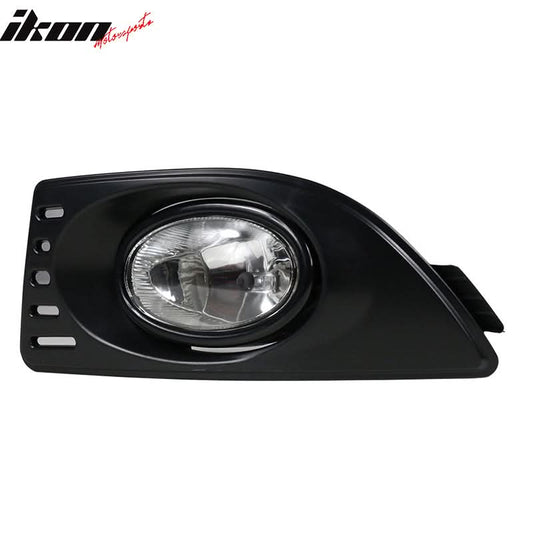 2005-2007Â Acura RSX Clear Lens 2PCS Front Bumper Fog Lights Lamp