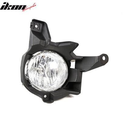 2013-2015 Toyota Rav4 2PCS Front Bumper Fog Lights W/ Clear Lens