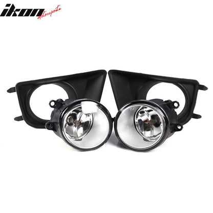 2012-2015 Toyota Tacoma 2PCS Front Fog Lights W/ Clear Lens