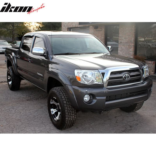 2005-2011 Toyota Tacoma Clear Lens Front Bumper Fog Lights Pair