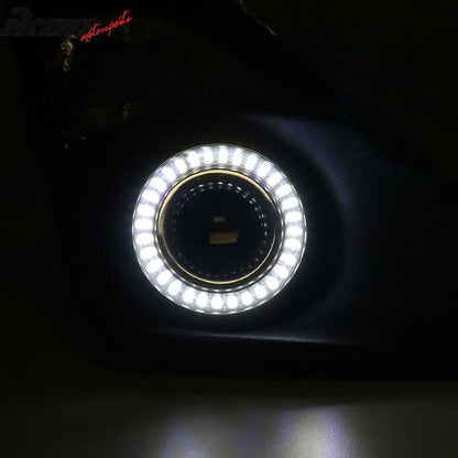 2013-2016Â Scion FR-S Projector Fog Lights w/ Angel Eyes & Bezels