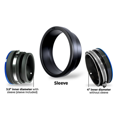 NGR Turbo Filter (Drag Edition) Blue, One-Piece, Fits 4in & 3.5in