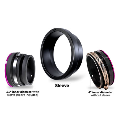 NGR Turbo Filter (Drag Edition) Purple, One-Piece, Fits 4in & 3.5in