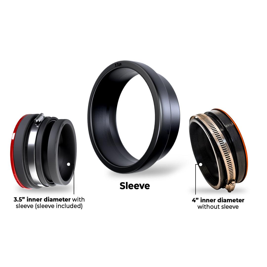NGR Turbo Filter (Street Edition) Red, One-Piece, Fits 4in & 3.5in