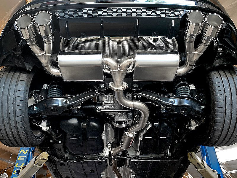 Stainless Steel Cat-Back Exhaust • MQB Golf R Mk7.2