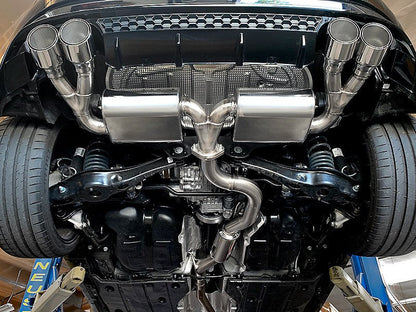 Stainless Steel Cat-Back Exhaust • MQB Golf R Mk7.2