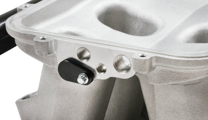 8.2" SBF Ford Hi-Ram Intake Manifold with 95mm LS Throttle Body Flange Top.