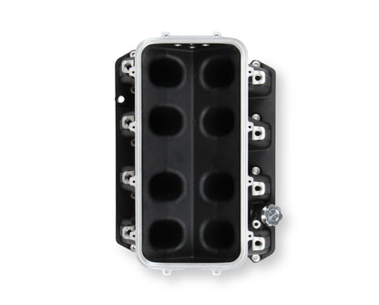 Gen III Hemi Hi-Ram EFI Manifold Base - Gen III Hemi EFI Manifold Base - Black Finish - Fits 2009-up 5.7L, 2005-2010 6.1L, and 2011-up 6.4L