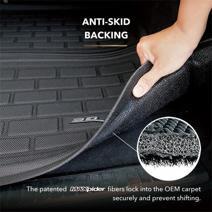 3D MAXpider 2011-2020 Jeep Grand Cherokee Kagu Cargo Liner - Black M1JP0041309
