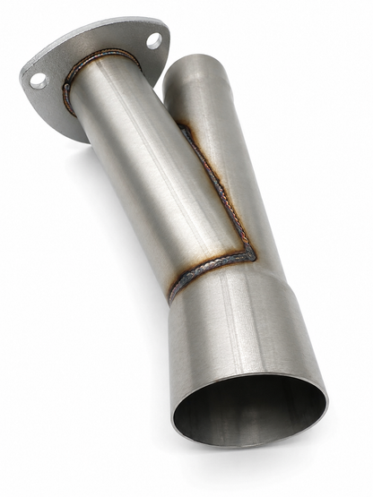 2.25" Y-Pipe ONLY - Stainless Steel-Slip Fit - 302522-Y