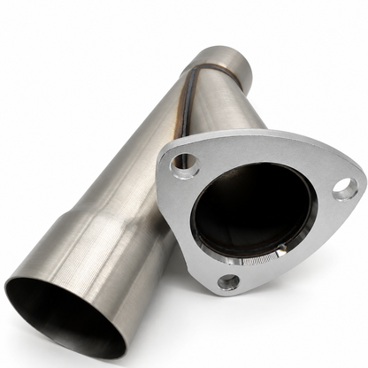 2.50" Y-Pipe ONLY - Stainless Steel-Slip Fit - 302525-Y