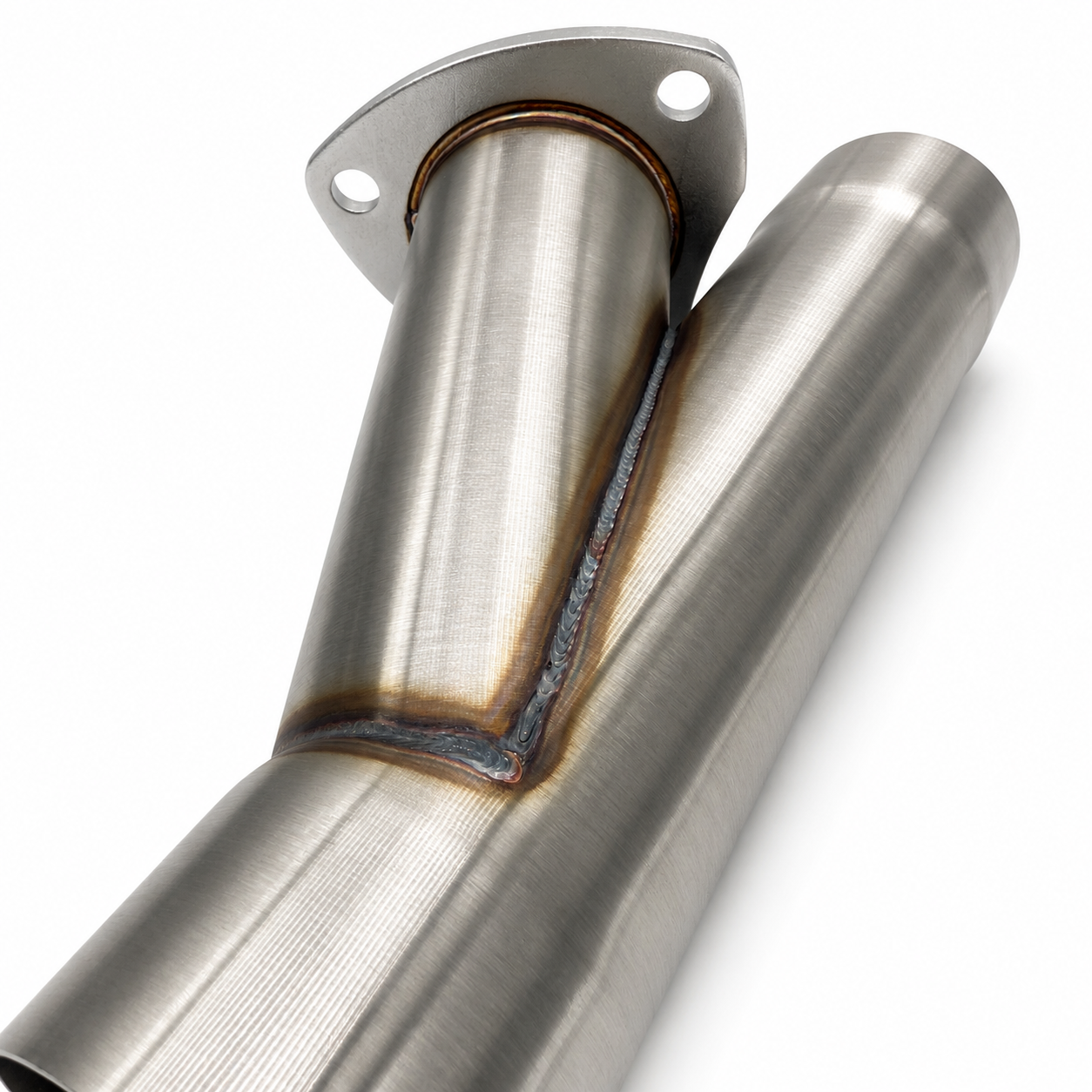 2.50" Y-Pipe ONLY - Stainless Steel-Slip Fit - 302525-Y