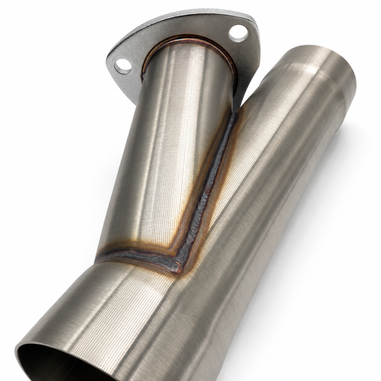 3.00" Y-Pipe ONLY - Stainless Steel-Slip Fit - 302530-Y