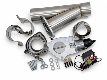 Granatelli Electronic Exhaust Cutout Kit 302525 - SS Slip-Fit : 2.50" inches