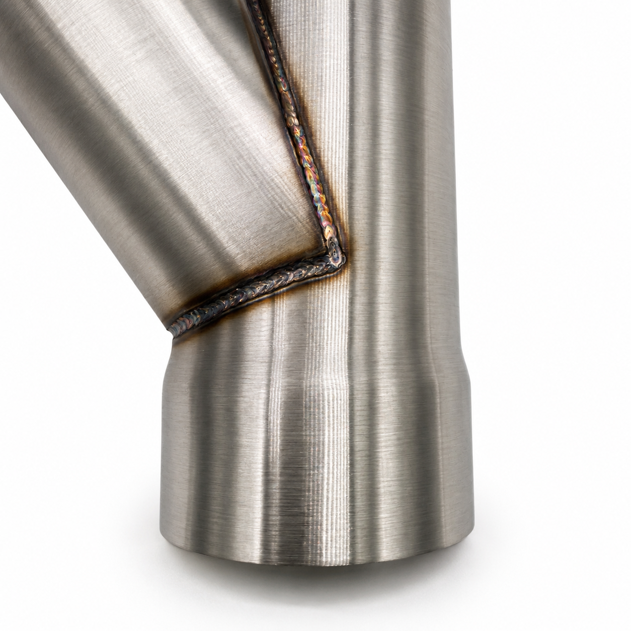 4.00" Y-Pipe ONLY - Stainless Steel-Slip Fit - 302540-Y