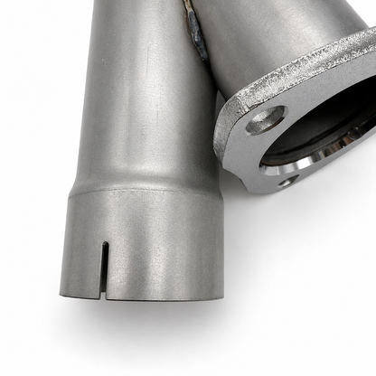 2.50" Y-Pipe ONLY - Mild Steel-Slip Fit - 303525-Y