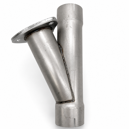 3.00" Y-Pipe ONLY - Mild Steel-Slip Fit - 303530-Y