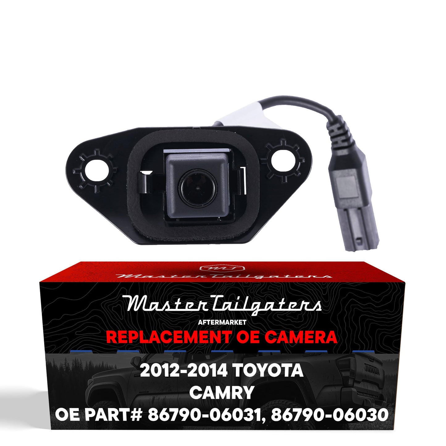 Toyota Camry (2012-2014) OEM Replacement Backup Camera OE Part # 86790-06030, 86790-06031