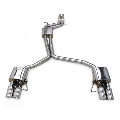 Stainless Valved Catback Exhaust System for Audi B8 B8.5 S4 S5