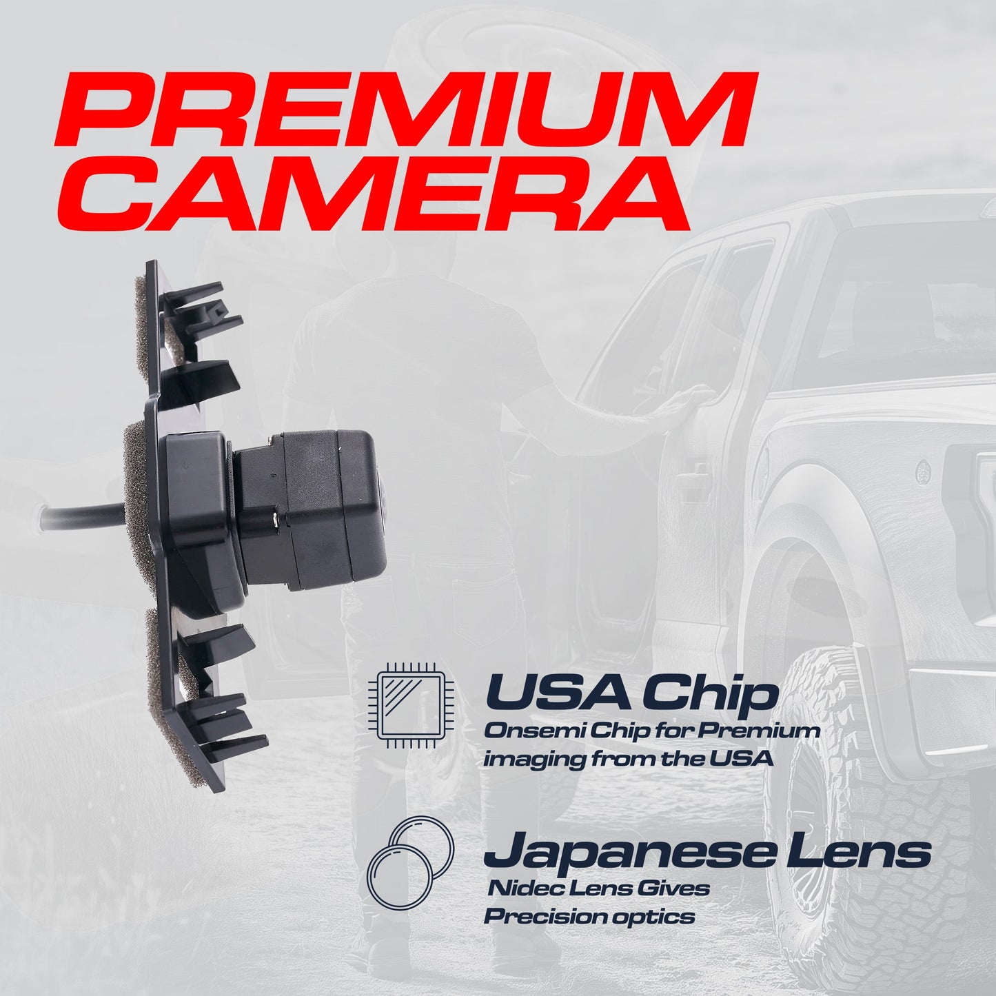 Toyota Camry (2015-2017, 2021-2023) OEM Replacement Backup Camera OE Part # 86790-06040, 86790-06150