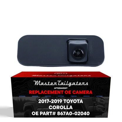 Toyota Corolla w/o Smart Entry (2017-2019) OEM Replacement Backup Camera OE Part # 867A0-02040