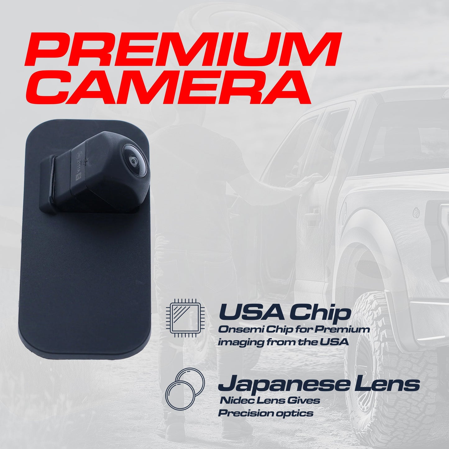 Toyota Corolla w/o Smart Entry (2017-2019) OEM Replacement Backup Camera OE Part # 867A0-02040