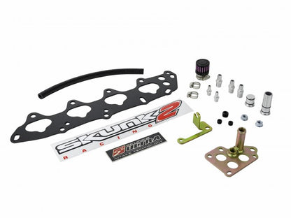 SKUNK2 Ultra Street Intake Manifold Black - Honda B Series (All)