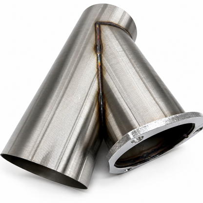 4.00" Y-Pipe ONLY - Stainless Steel-Weld in - 307540-Y