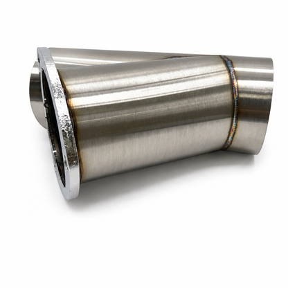 4.00" Y-Pipe ONLY - Stainless Steel-Weld in - 307540-Y