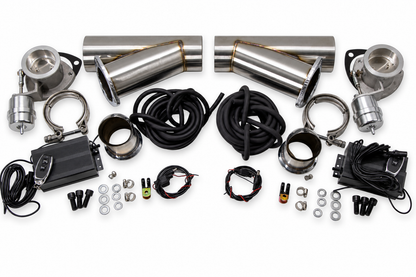 Granatelli Motor Sports Vacuum/Pressure Controlled Electronic Exhaust Cutout Systems - Stainless Steel Slip-Fit  309525K