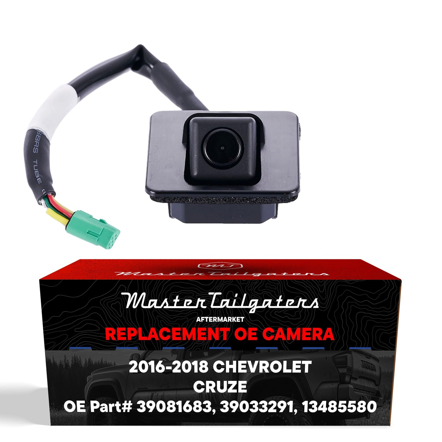 Chevrolet Cruze Sedan (2016-2018) OEM Replacement Backup Camera OE Part # 13485580, 39033291, 39081683
