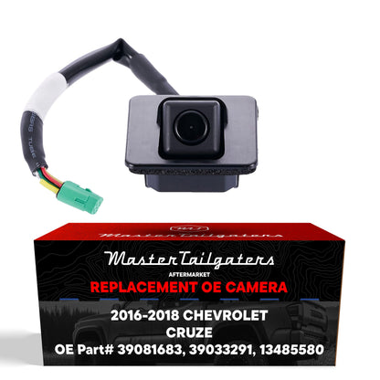 Chevrolet Cruze Sedan (2016-2018) OEM Replacement Backup Camera OE Part # 13485580, 39033291, 39081683