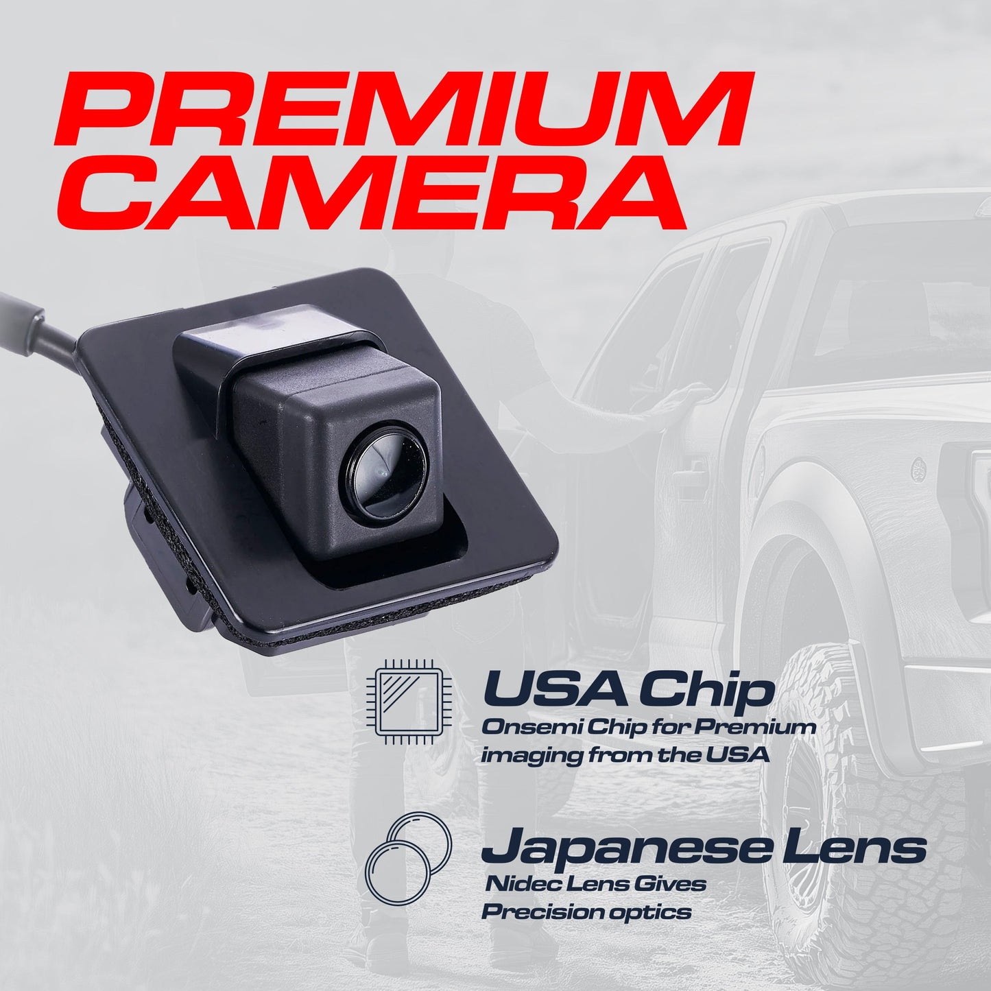 Chevrolet Cruze Sedan (2016-2018) OEM Replacement Backup Camera OE Part # 13485580, 39033291, 39081683