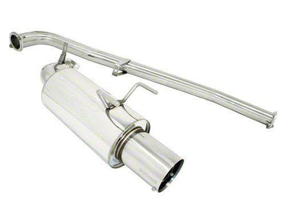 Megan Racing Cat-Back Turbo Exhaust System for Nissan 240SX 1995-1998, 3-Inch Pipe with Short Tip
