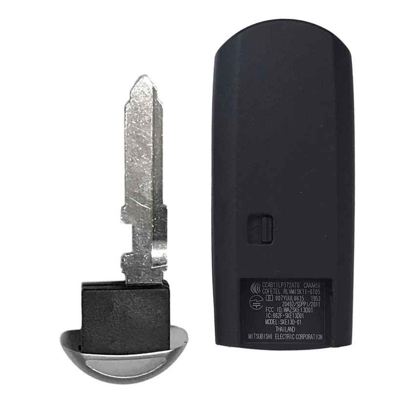 Mazda 2012-2017 OEM 3 Button Smart Key FCC: WAZSKE13D01