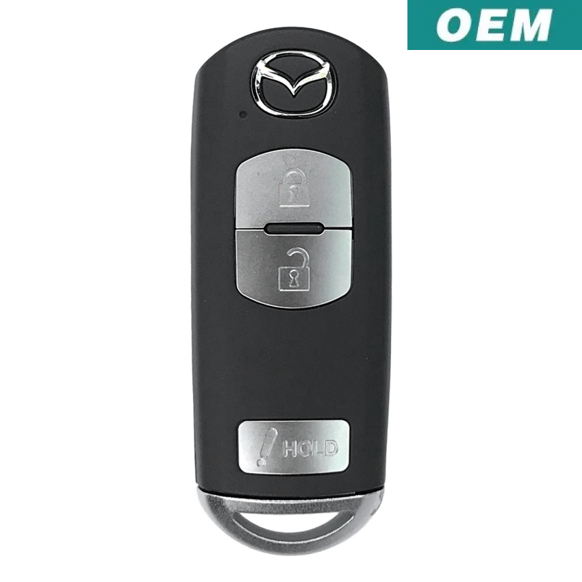Mazda 2012-2017 OEM 3 Button Smart Key FCC: WAZSKE13D01