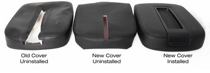 2007-2014 Chevy Tahoe Suburban Center Console Replacement Cover BLACK