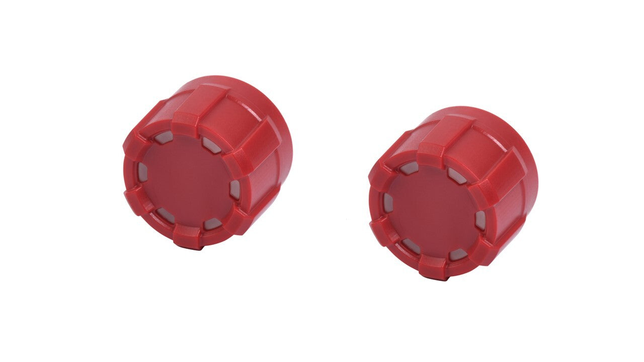 Radio Knobs (2016-2019 Tacoma) - RED