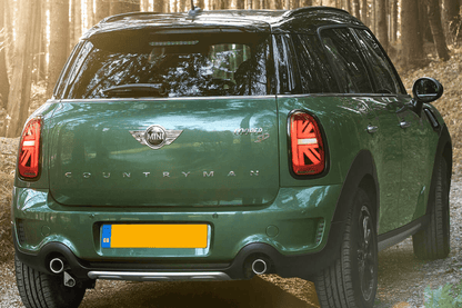 Mini Cooper - Red and Smoked - LED Tail Lights Upgrade (2010-2016)