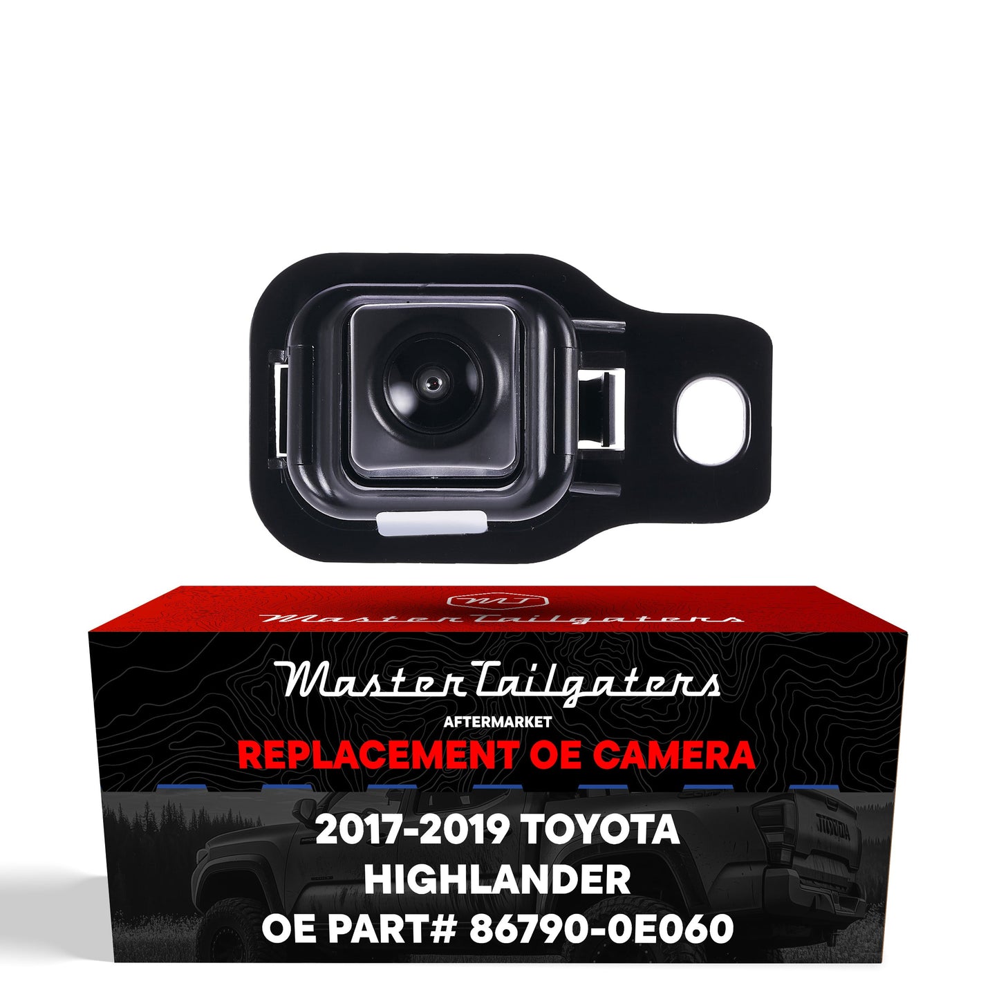 Toyota Highlander + Hybrid w/o AVM (2017-2019) OEM Replacement Backup Camera OE Part # 86790-0E060