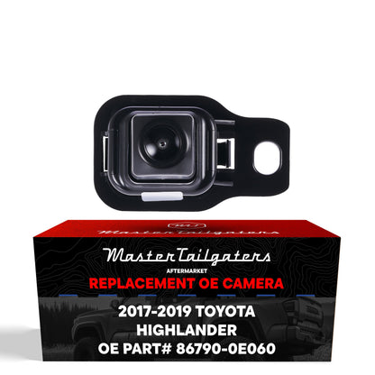 Toyota Highlander + Hybrid w/o AVM (2017-2019) OEM Replacement Backup Camera OE Part # 86790-0E060