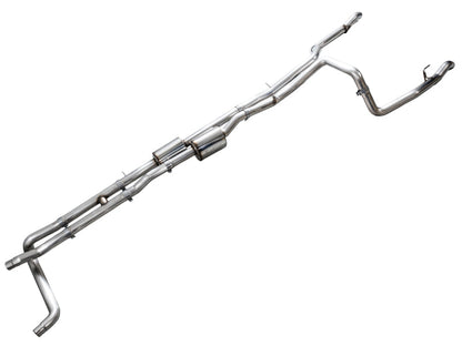 AWE Tuning AWE 4th Gen GM 1500 6.2L Catback Split Rear Exit (w/ Bumper Cutouts) - OE Tips 3015-31202