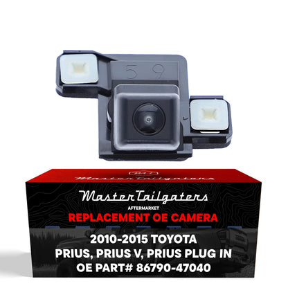 Toyota Prius (2010-2015), V (2012-2014), Plug in (2012-2015) OEM Replacement Backup Camera OE Part # 86790-47040