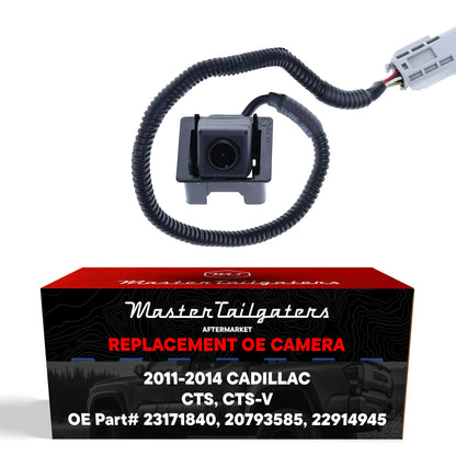 Cadillac CTS/CTS-V Sedan (2011-2014) OEM Replacement Backup Camera OE Part # 20793585, 22914945, 23171840