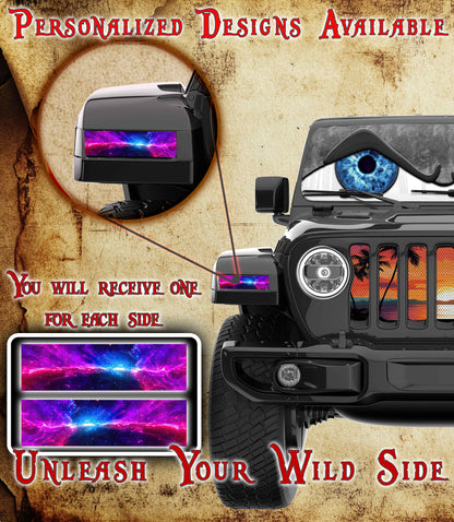 Space Jl and Gladiator Turn signal decal 31