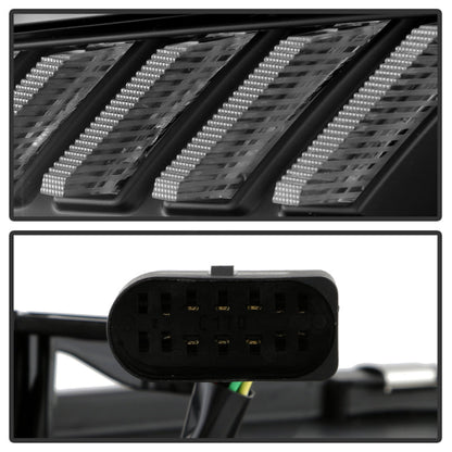 Spyder 13-16 Audi A4/S4 HID Model Only Projector Headlights - Black PRO-YD-AA413HIDSI-BK 5088338