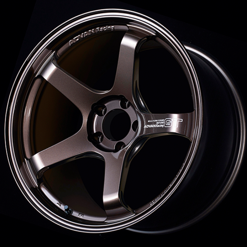 Advan GT Beyond 18x9.5 +45 5-100 Racing Copper Bronze Wheel YAQB8J45DCB