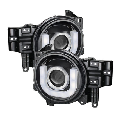 Spyder Toyota FJ Cruiser 07-14 Projector Halogen Model- 3D DRL LED Blk PRO-YD-TFJ07-3DDRL-BK 5075314