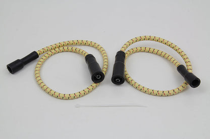Sumax Yellow with Black & Red Tracer 7mm Spark Plug Wire Set