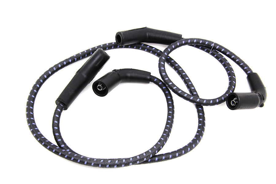 Sumax Black with Blue Tracer 7mm Spark Plug Wire Set